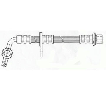 Brzdová hadice NIPPARTS J3702134
