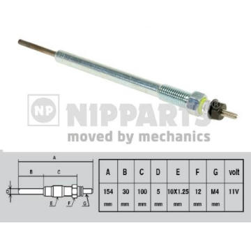 Zhavici svicka NIPPARTS J5710302