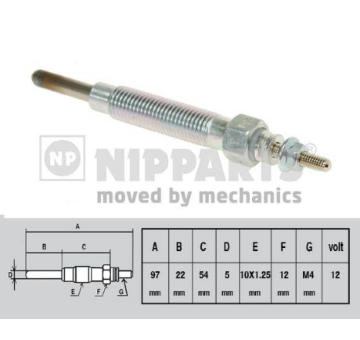 Žhavicí svíčka NIPPARTS J5710500