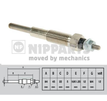 Žhavicí svíčka NIPPARTS J5713005