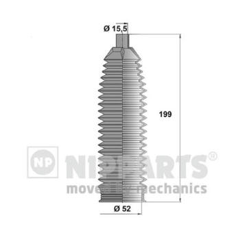 Sada měchů, řízení NIPPARTS N2840508