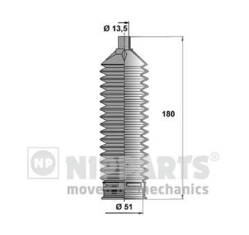 Manżeta riadenia - opravná sada NIPPARTS N2840509