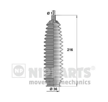 Manżeta riadenia - opravná sada NIPPARTS N2841024