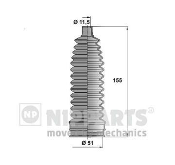 Sada měchů, řízení NIPPARTS N2841035