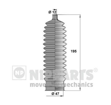 Sada měchů, řízení NIPPARTS N2844011