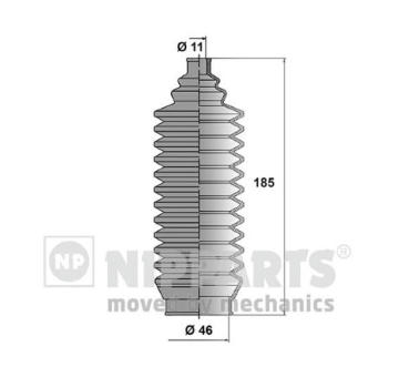 Sada měchů, řízení NIPPARTS N2845004