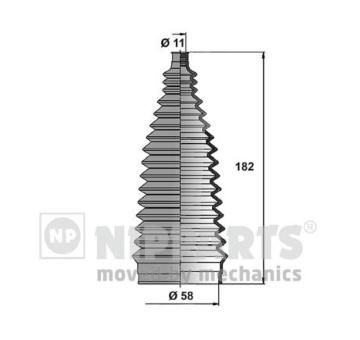 Manżeta riadenia - opravná sada NIPPARTS N2846015