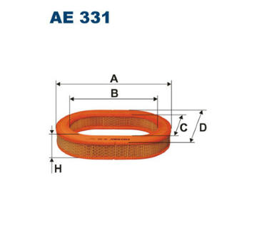 Vzduchový filter FILTRON AE 331