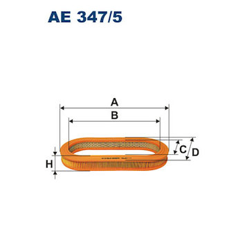 Vzduchový filtr FILTRON AE 347/5