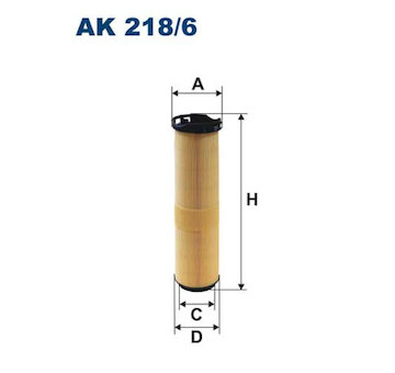 Vzduchový filtr FILTRON AK 218/6