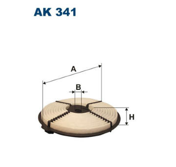 Vzduchový filtr FILTRON AK 341