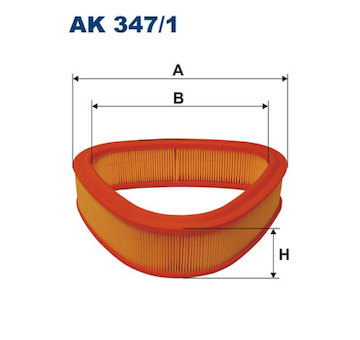 Vzduchový filtr FILTRON AK 347/1