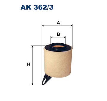 Vzduchový filtr FILTRON AK 362/3