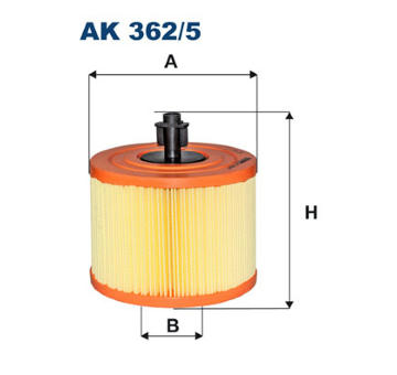 Vzduchový filtr FILTRON AK 362/5