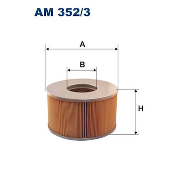 Vzduchový filtr FILTRON AM 352/3