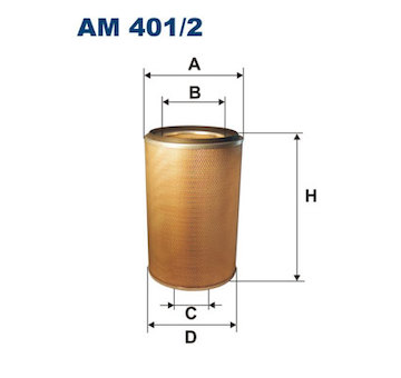 Vzduchový filtr FILTRON AM 401/2