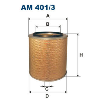 Vzduchový filtr FILTRON AM 401/3