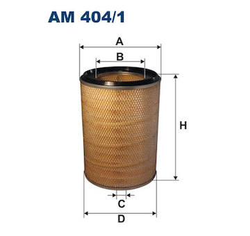 Vzduchový filtr FILTRON AM 404/1
