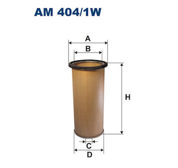 Filtr - sekundární vzduch FILTRON AM 404/1W