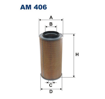 Vzduchový filtr FILTRON AM 406