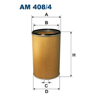 Filtr - sekundární vzduch FILTRON AM 408/4