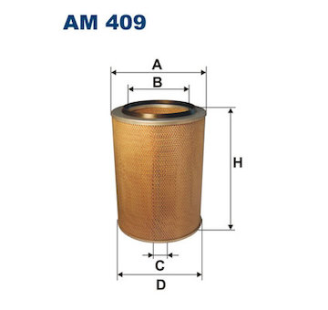 Vzduchový filtr FILTRON AM 409