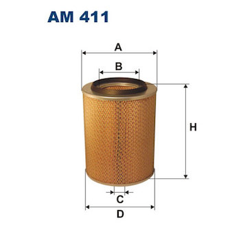 Vzduchový filtr FILTRON AM 411