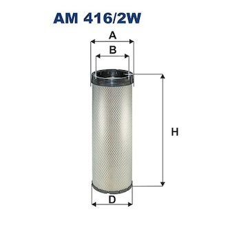 Filtr - sekundární vzduch FILTRON AM 416/2W