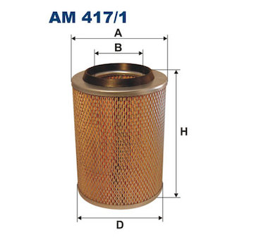 Vzduchový filtr FILTRON AM 417/1