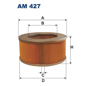 Vzduchový filtr FILTRON AM 427