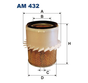 Vzduchový filtr FILTRON AM 432