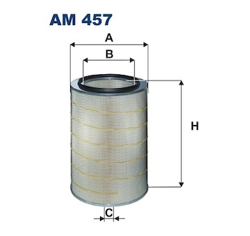 Vzduchový filtr FILTRON AM 457