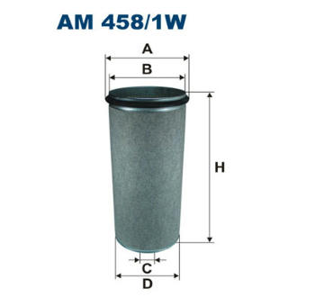 Filtr - sekundární vzduch FILTRON AM 458/1W