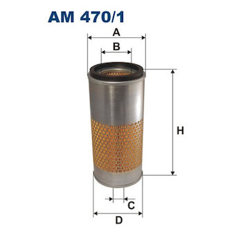 Vzduchový filtr FILTRON AM 470/1