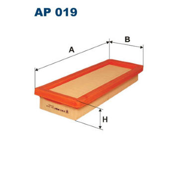 Vzduchový filtr FILTRON AP 019