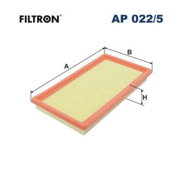 Vzduchový filtr FILTRON AP 022/5