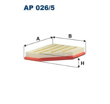 Vzduchový filtr FILTRON AP 026/5