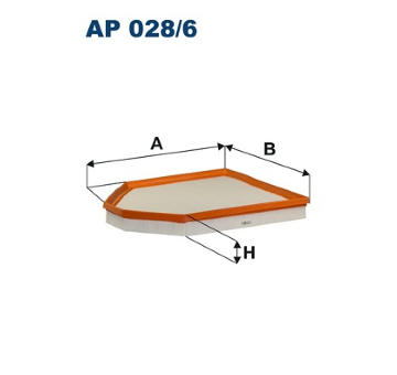 Vzduchový filtr FILTRON AP 028/6
