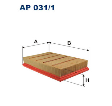 Vzduchový filtr FILTRON AP 031/1