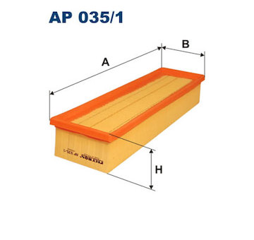 Vzduchový filter FILTRON AP 035/1