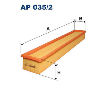 Vzduchový filtr FILTRON AP 035/2