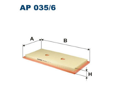 Vzduchový filtr FILTRON AP 035/6