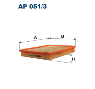 Vzduchový filtr FILTRON AP 051/3