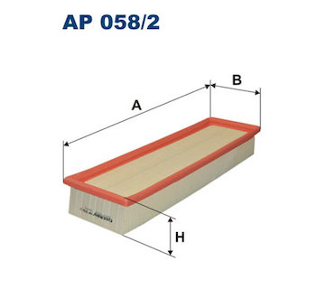 Vzduchový filtr FILTRON AP 058/2