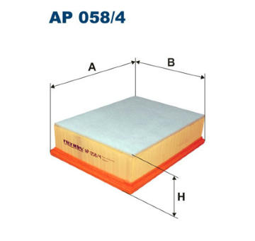 Vzduchový filtr FILTRON AP 058/4