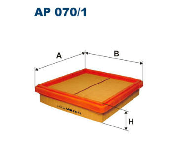 Vzduchový filtr FILTRON AP 070/1