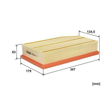 Vzduchový filtr FILTRON AP 093/8