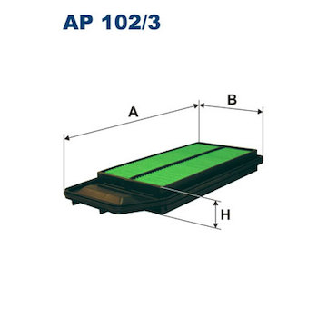 Vzduchový filtr FILTRON AP 102/3