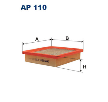 Vzduchový filtr FILTRON AP 110