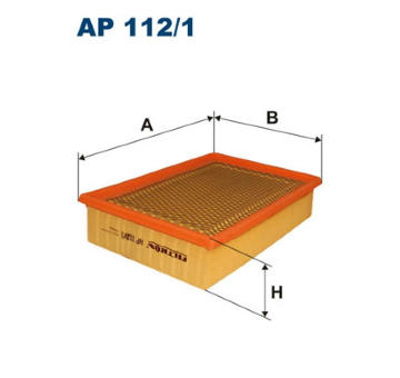 Vzduchový filtr FILTRON AP 112/1